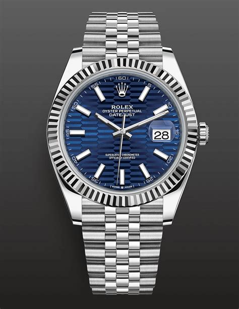 rolex 126334 blue motif